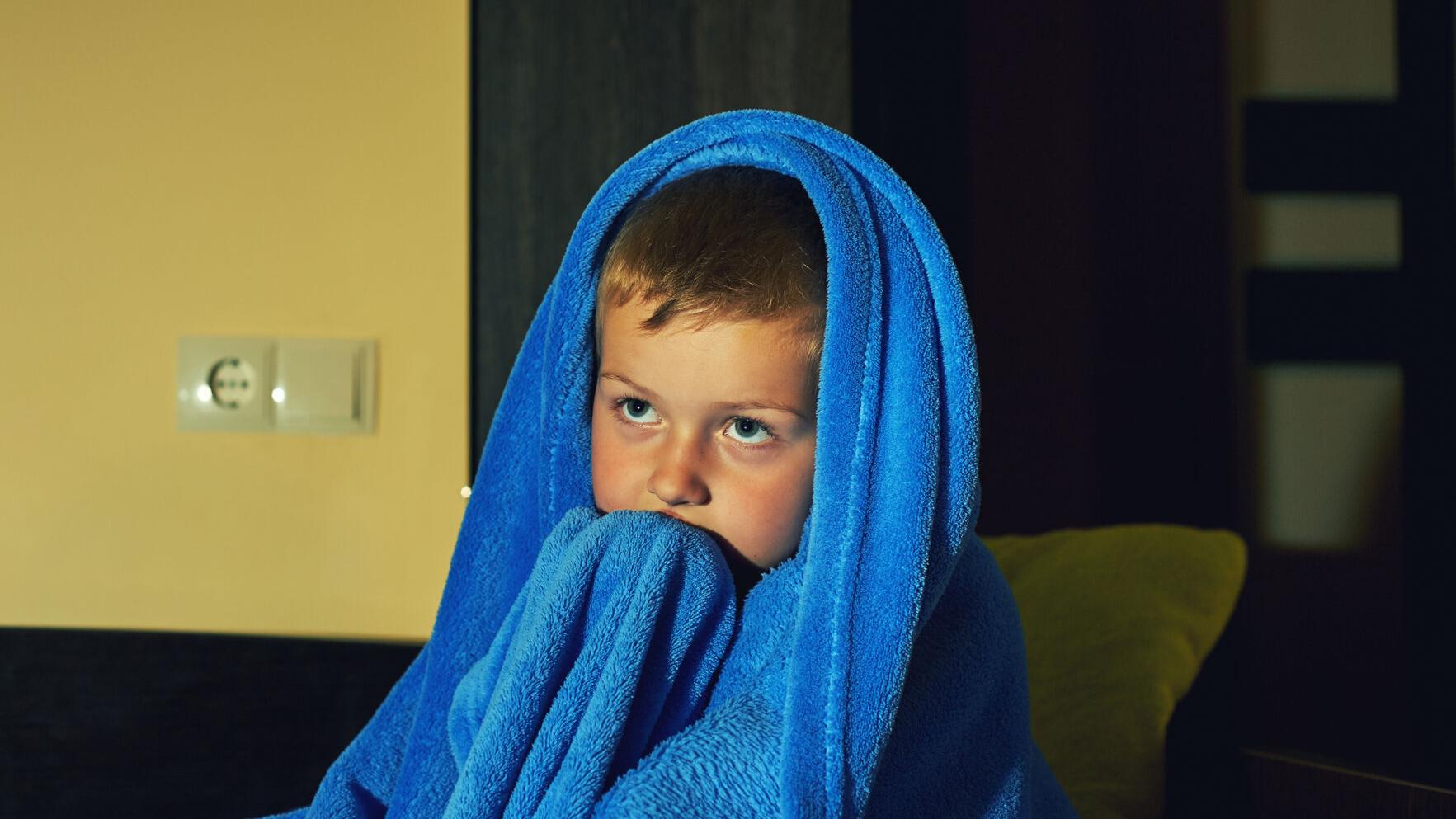 Storm anxiety is common in young children
